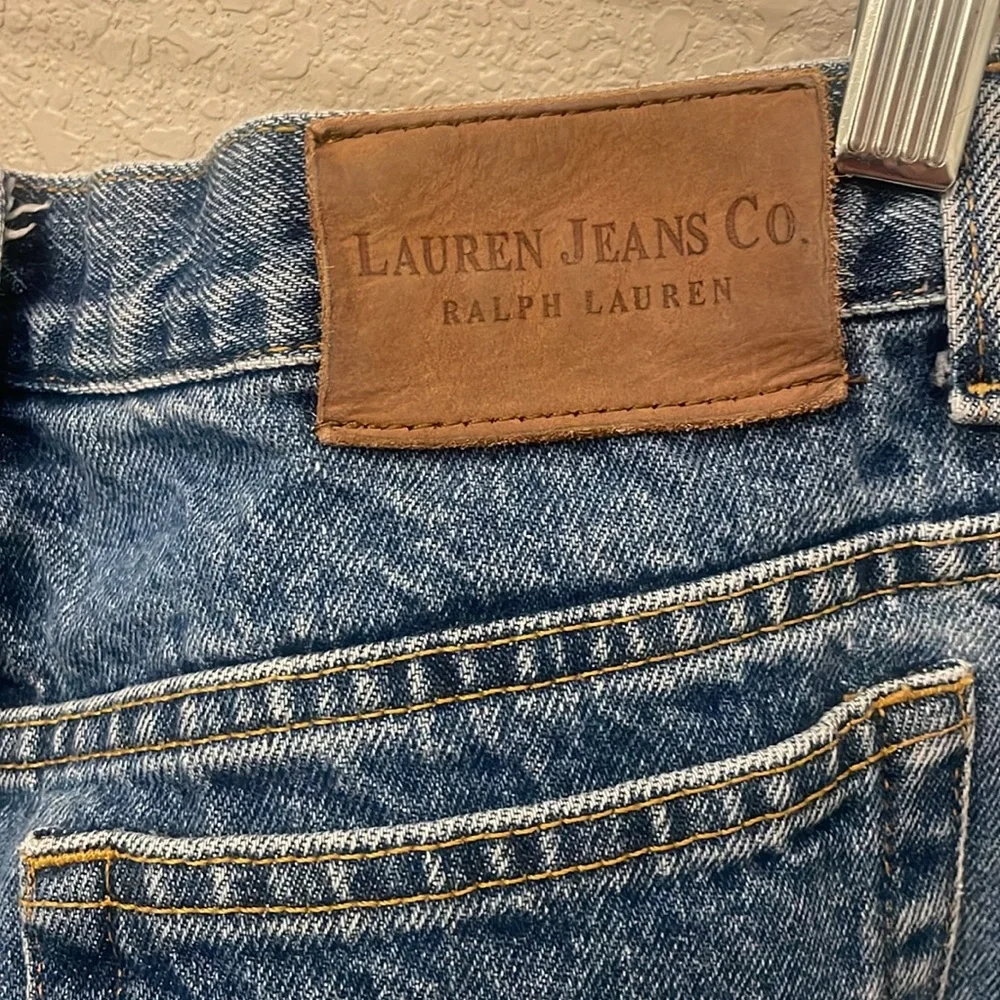 Vintage Ralph Lauren High Waist Straight Leg Jeans